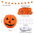 1.2 meter halloween decoration string led lights pumpkin 10heads light